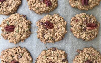 Nutty Vegan Breakfast Cookies