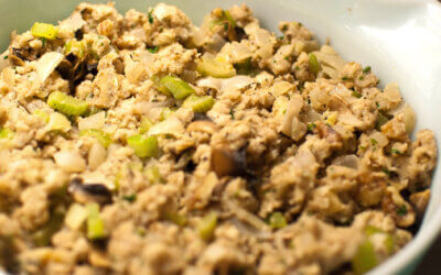 Cornbread and Shiitake Mushroom Stuffing