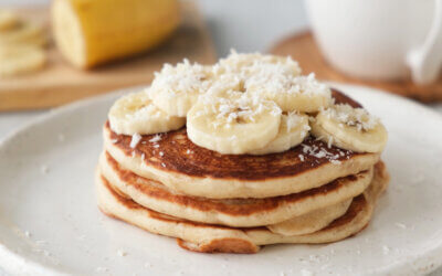 DJ’s Infamous Coconut Banana Pancakes